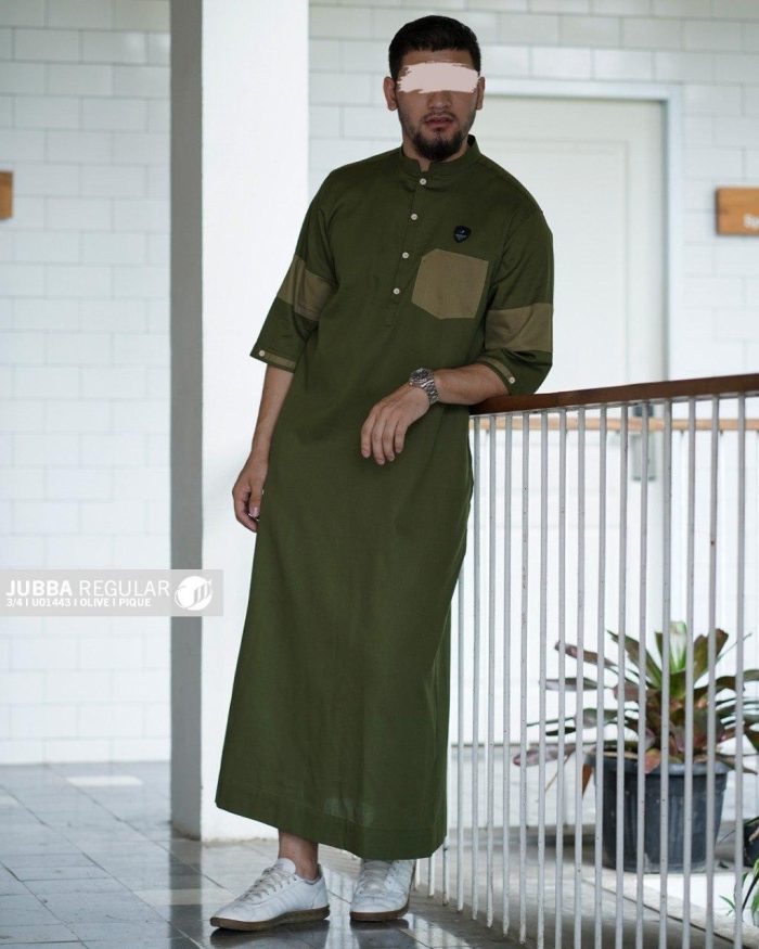 Jubba Reguler 3/4 u01443 Olive Pique