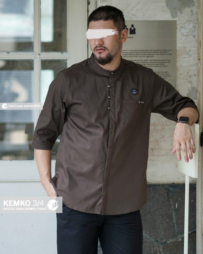 Kemko 3/4 u01233 Dark Brown Pique