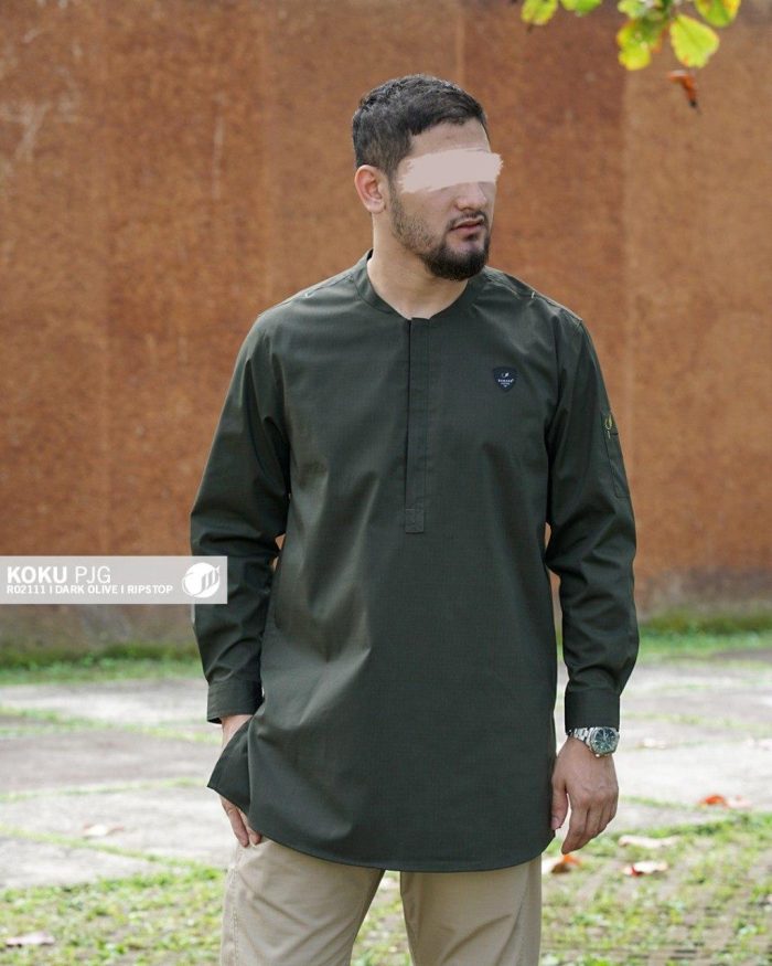 Koku Panjang r02111 Dark Olive Ripstop