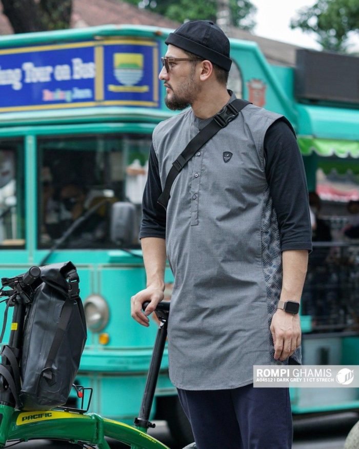 Rompi Ghamis a04512 Dark Grey Semi Wool