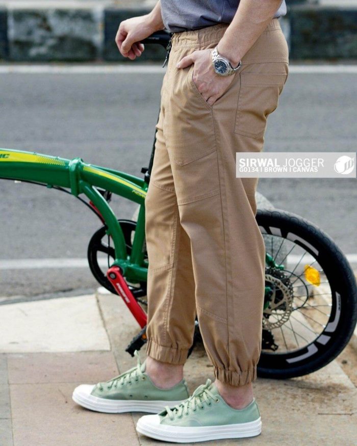 Sirwal Jogger g0134 Brown Canvas