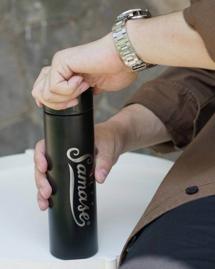 Tumbler Samase f001p Black Stainless Steel