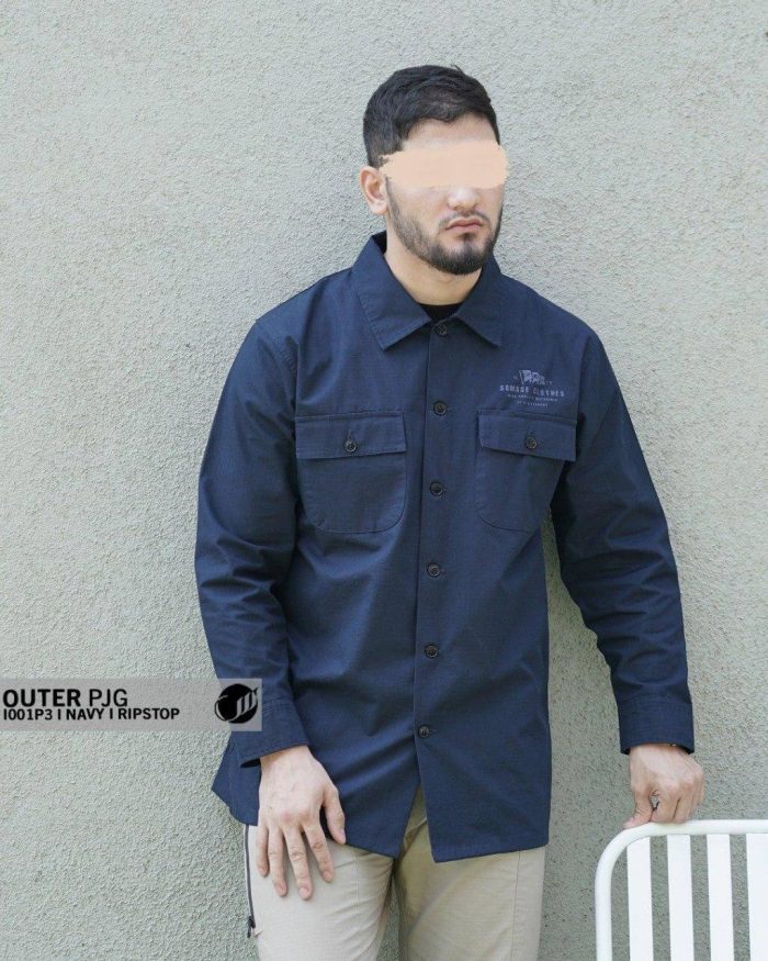 Kemko Outer Panjang I001P3 Navy Ripstop