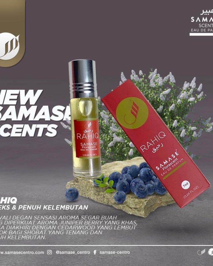 Parfum RAHIQ | Samase Aroma Juniper Barry
