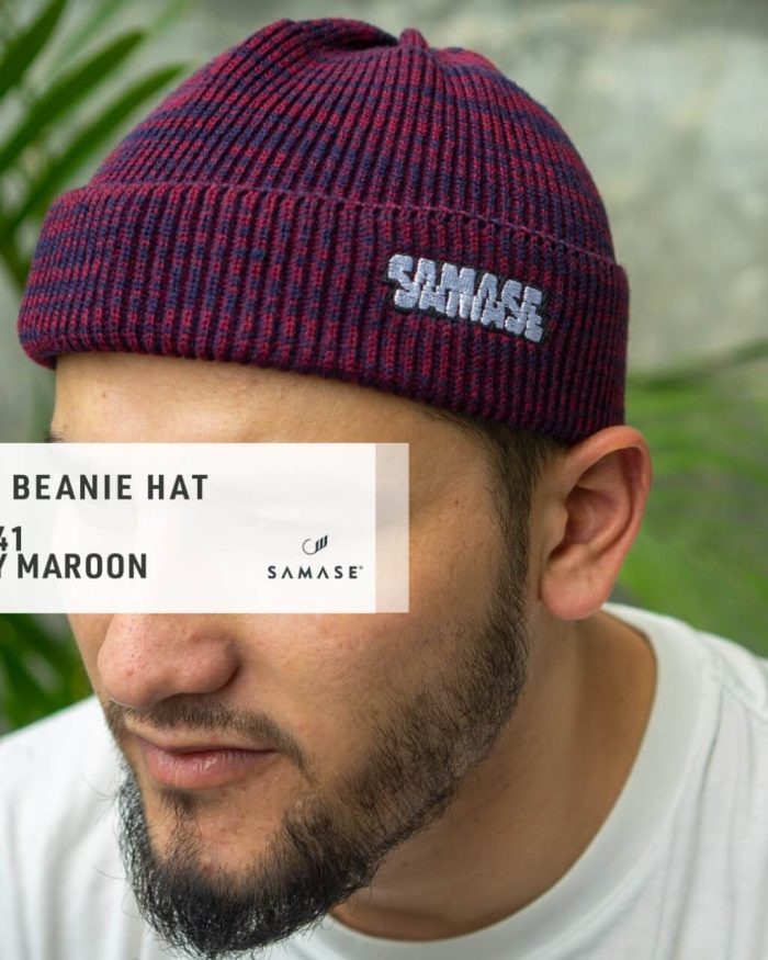 Peci Beanie Hat T0241 Warna Maroon
