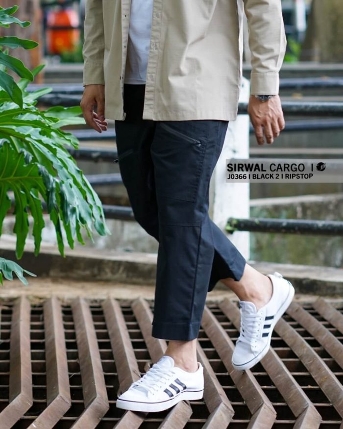 Sirwal Cargo SAMASE J0366 Black 2 Ripstop
