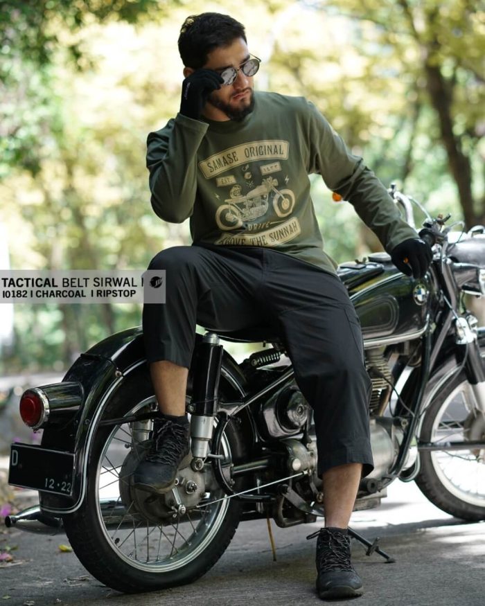 Sirwal Tactical SAMASE I0182 Warna Charcoal Ripstop
