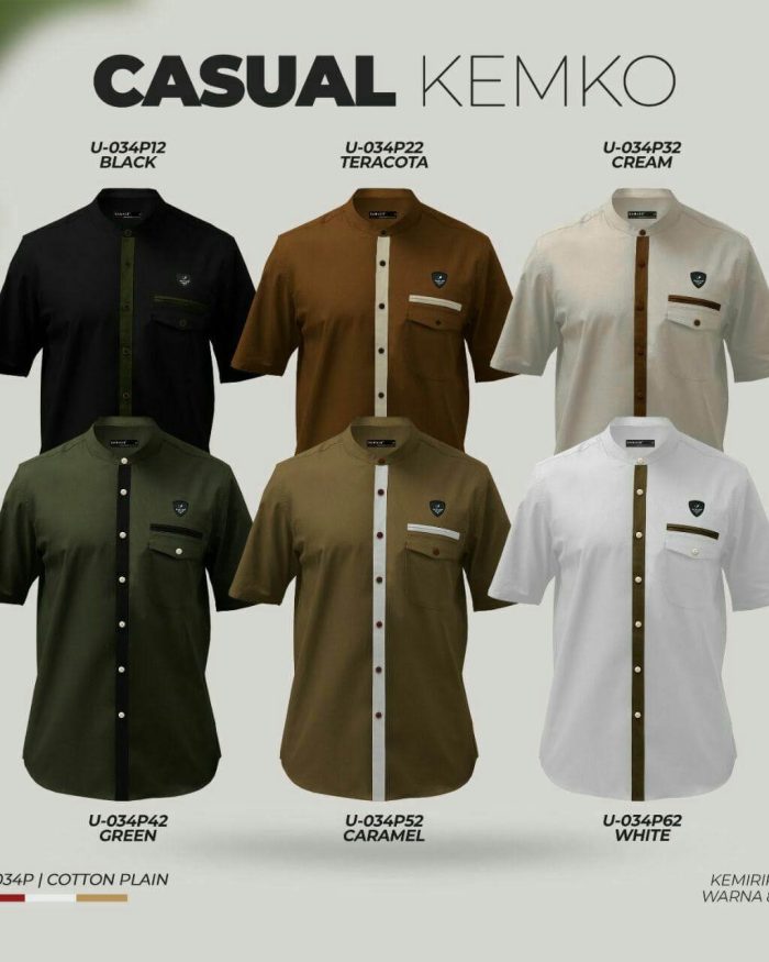 Casual Line Kemko Lengan Pendek