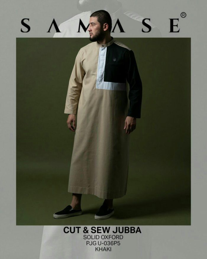 Cut & Sew Jubba Zipper Long Sleeve (LS)