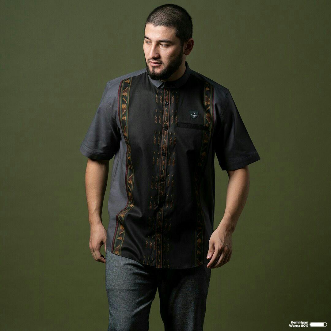 Heritage Kemko Semi Collar Shirt Short Sleeve - Gambar 16