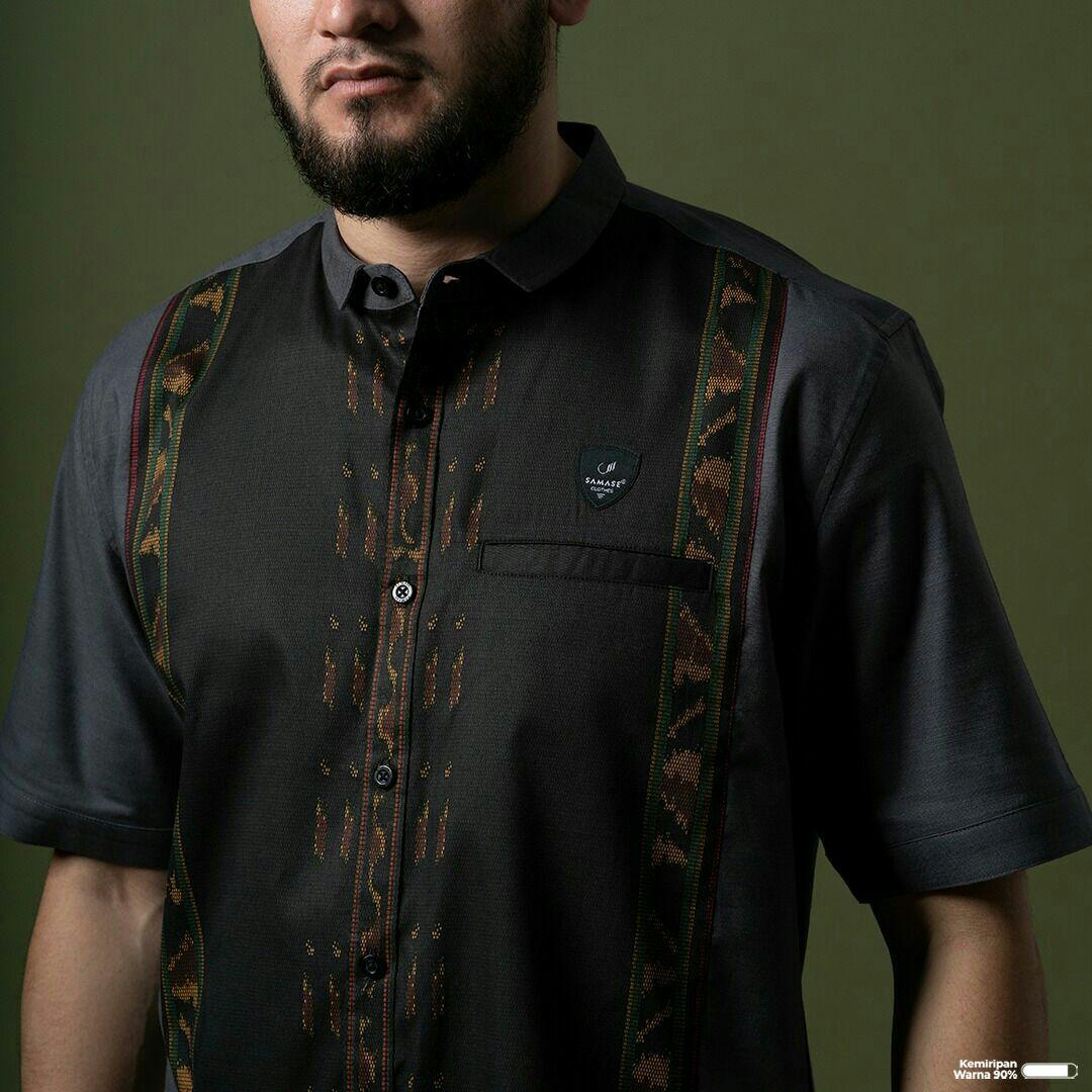 Heritage Kemko Semi Collar Shirt Short Sleeve - Gambar 14