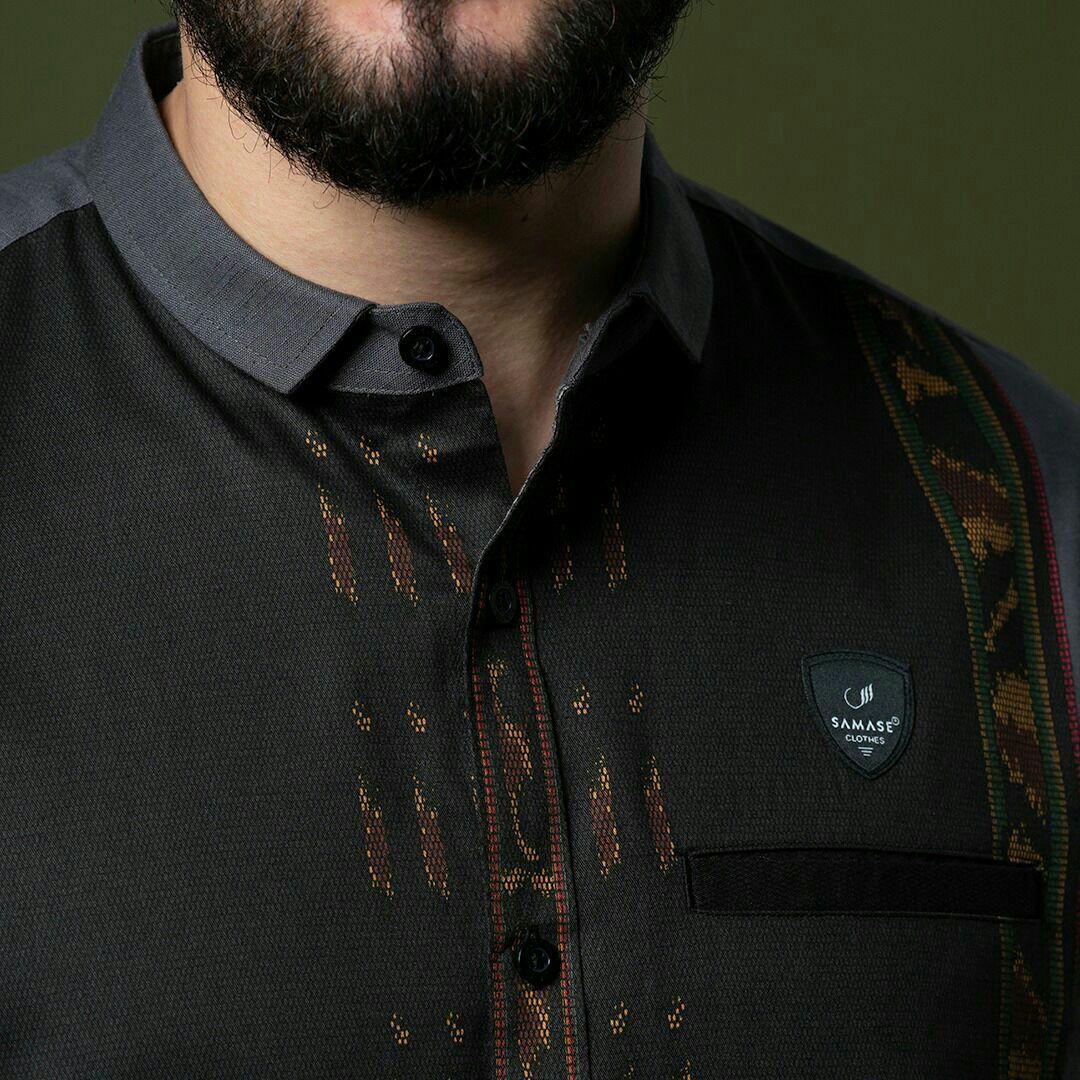 Heritage Kemko Semi Collar Shirt Short Sleeve - Gambar 13
