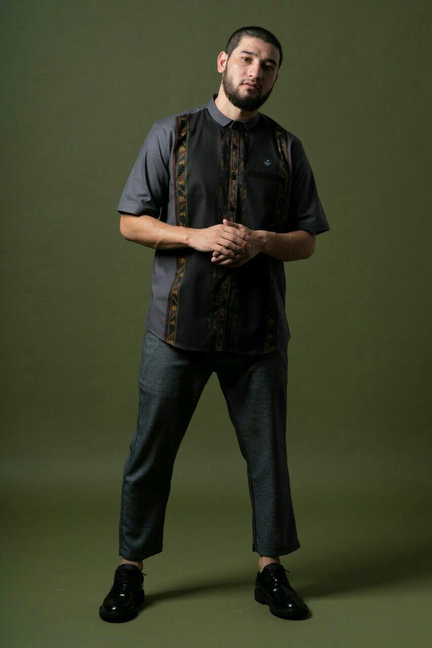 Heritage Kemko Semi Collar Shirt Short Sleeve - Gambar 4