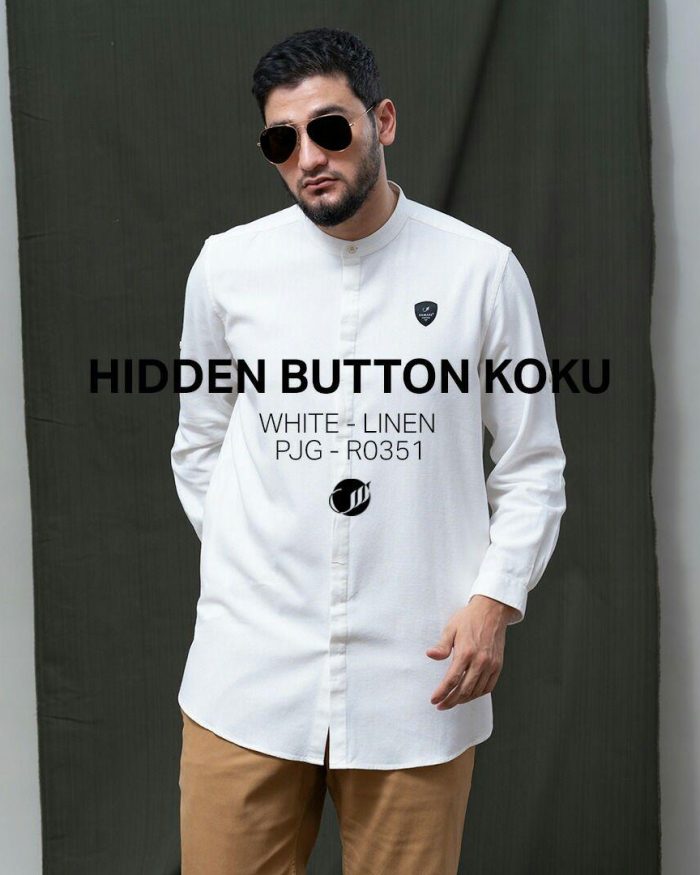 Koku Hidden Button Long Sleeve (LS)
