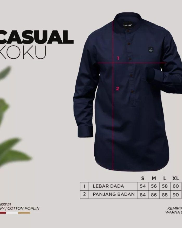 Casual Koku (Koko Kurta) Long Sleeve (LS)