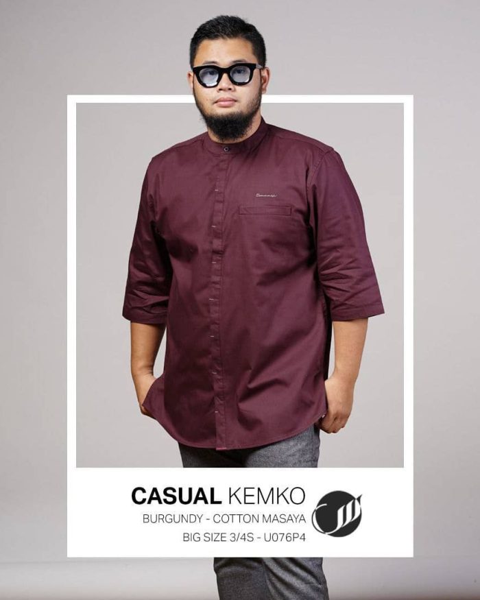 Casual Kemko Big Size 3/4 Sleeve - U076P