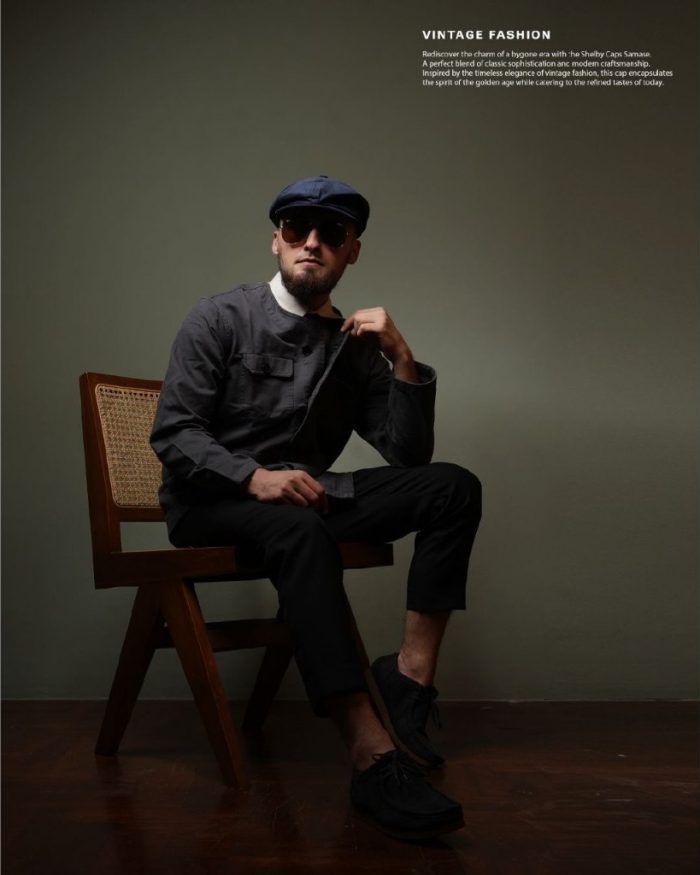 SAMASE TOPI SHELBY CAP F001 CORDUROY I SUEDE