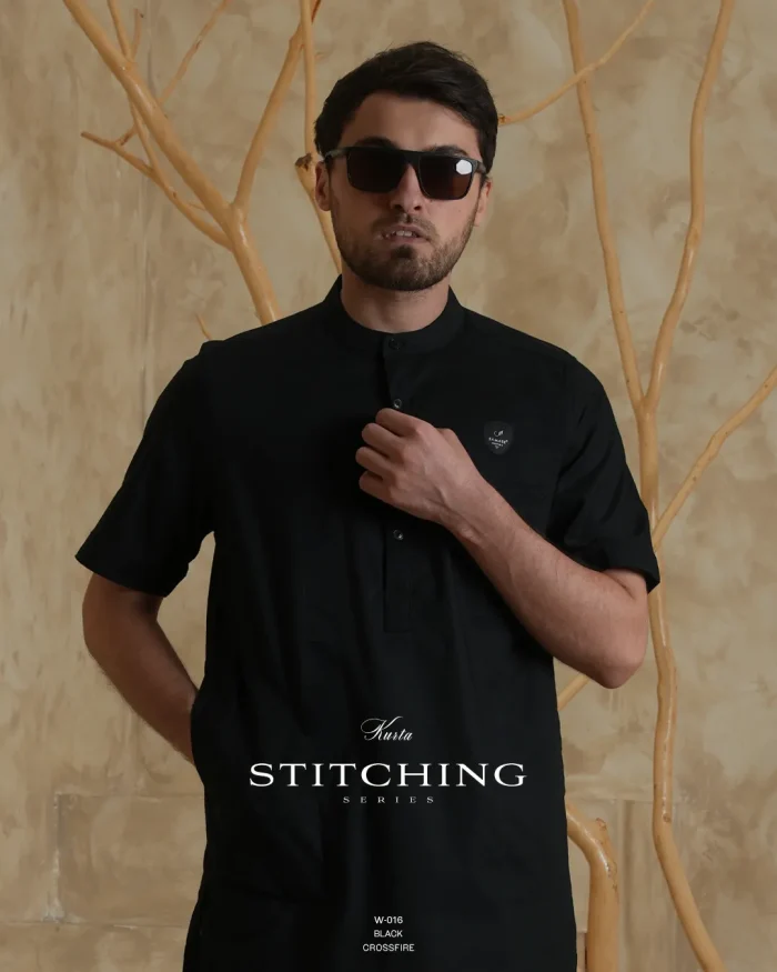 SAMASE Kurta Lengan Pendek - W016 Cotton Crossfire