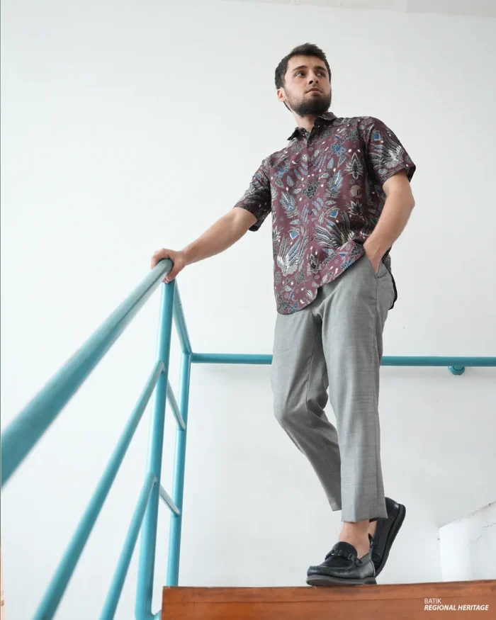 SAMASE Kemeja Batik Regional Edition Lengan Pendek - U085 Cotton