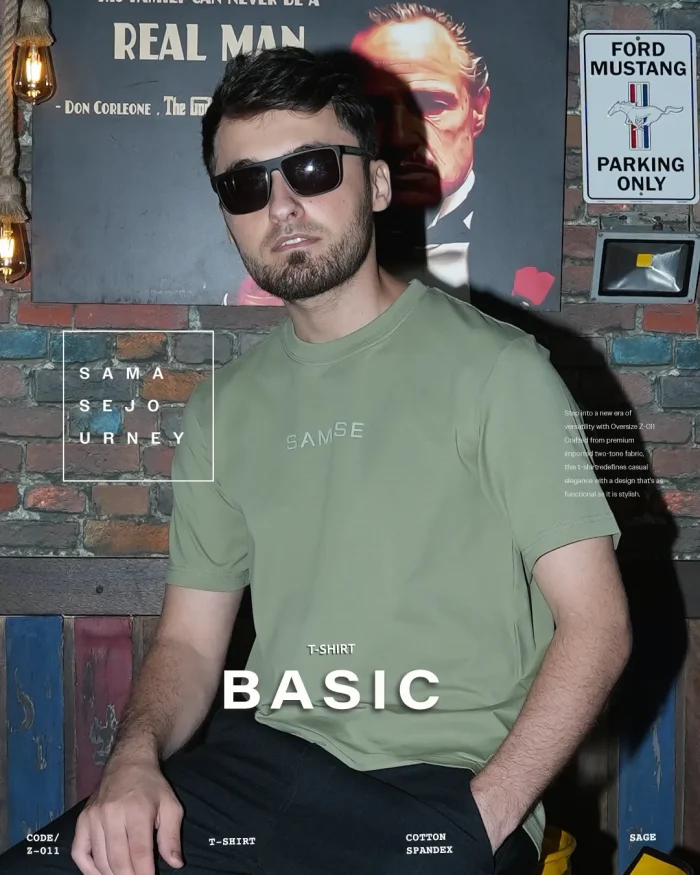 SAMASE Tshirt Basic - Z011 Cotton Spandek