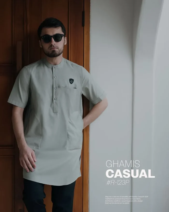 SAMASE Ghamis Casual Series Lengan Pendek - R123P Oxford
