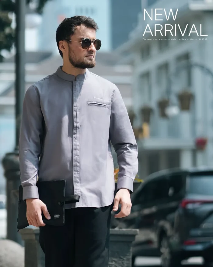 SAMASE Kemko Casual Lengan Panjang  - U173P Cotton Twill