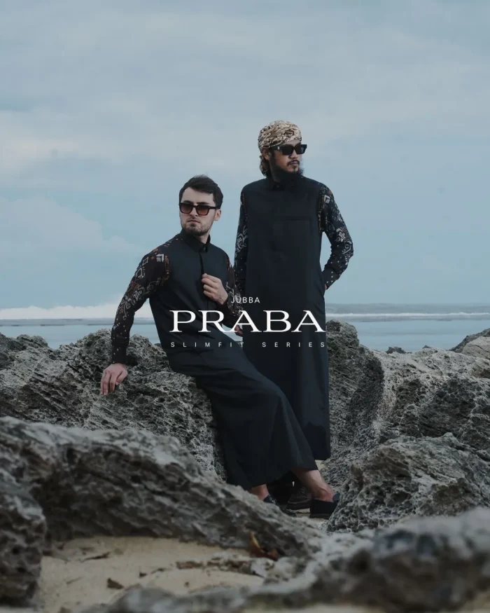 SAMASE Jubba Batik PRABA Exclusive Lengan Panjang - A123 Oxford