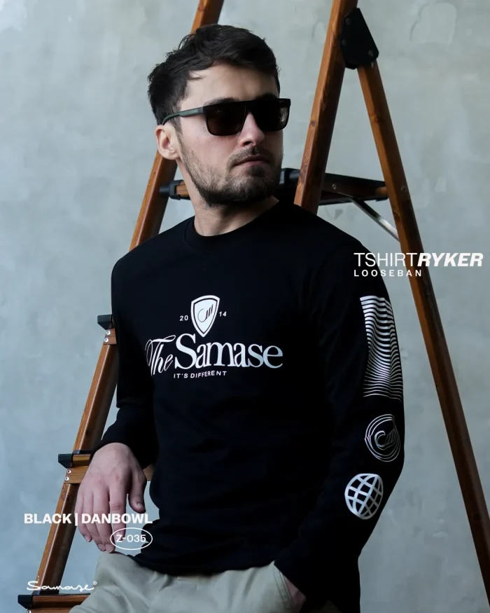 SAMASE T-SHIRT Ryker Looseban Lengan Panjang - Z035 Danbowl