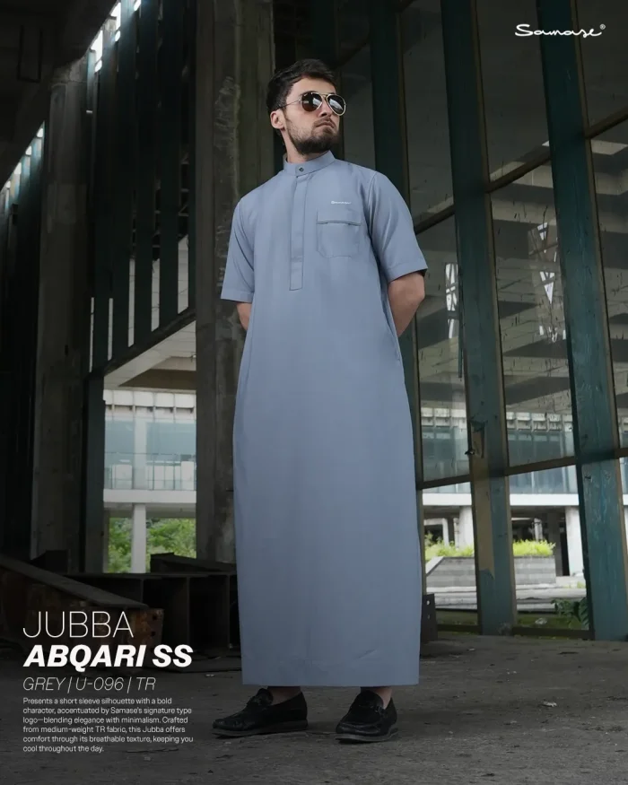SAMASE Jubba Saudi Reguler Abqari Lengan Pendek - U096 TR