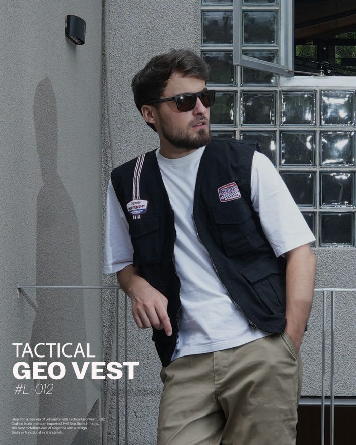 SAMASE Tactical Geo Vest - L012 Twill Non Stretch
