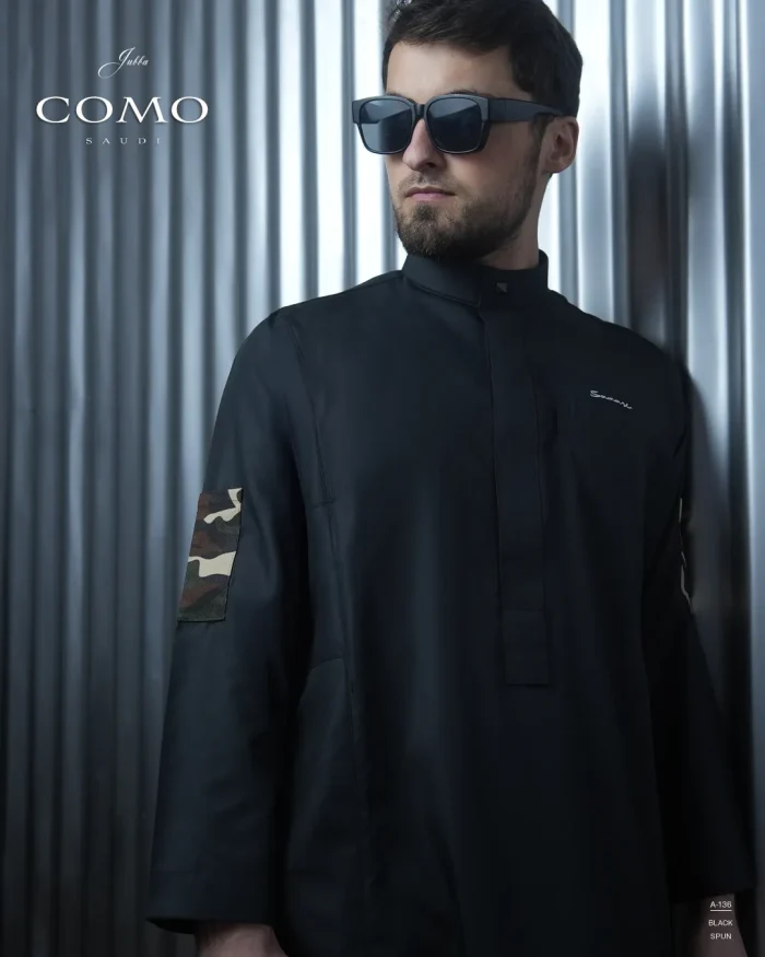 SAMASE Jubba Saudi Basic Reguler Camo Lengan Panjang - A136 Spun