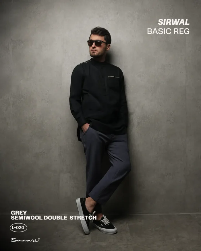SAMASE Sirwal Basic - L020 Semi Wool Double Stretch