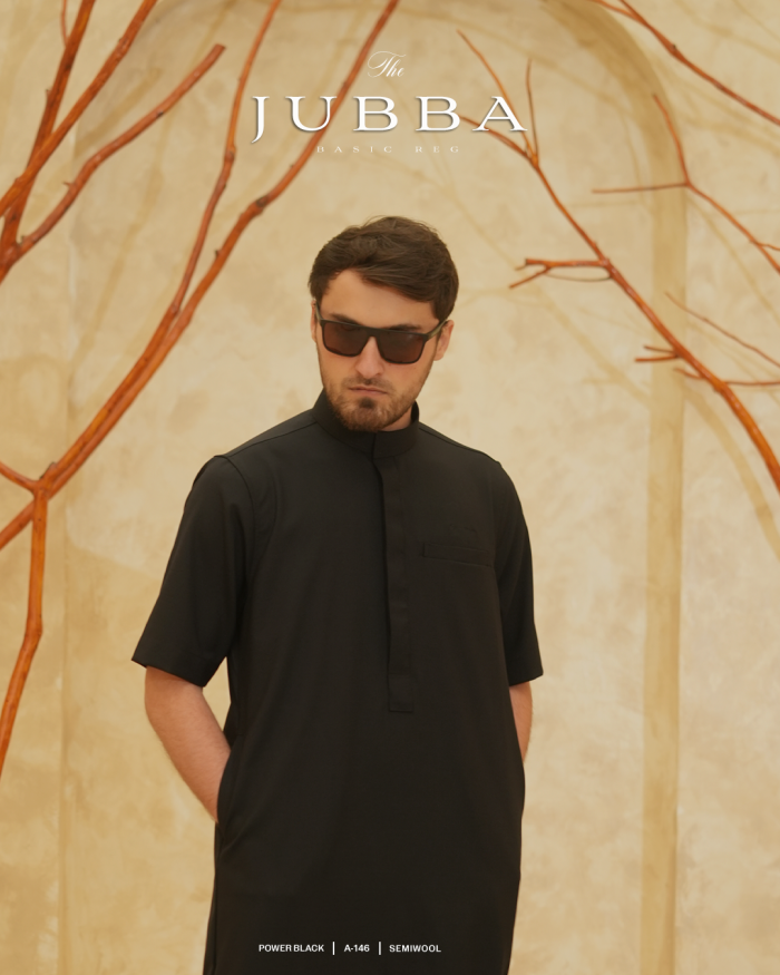 SAMASE Jubba Saudi Basic Reguler Lengan Pendek - A146 Wool