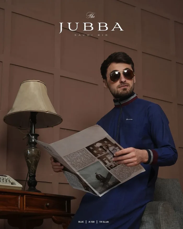 SAMASE JUBBA Saudi RIB Lengan Panjang - A130 TR Slub