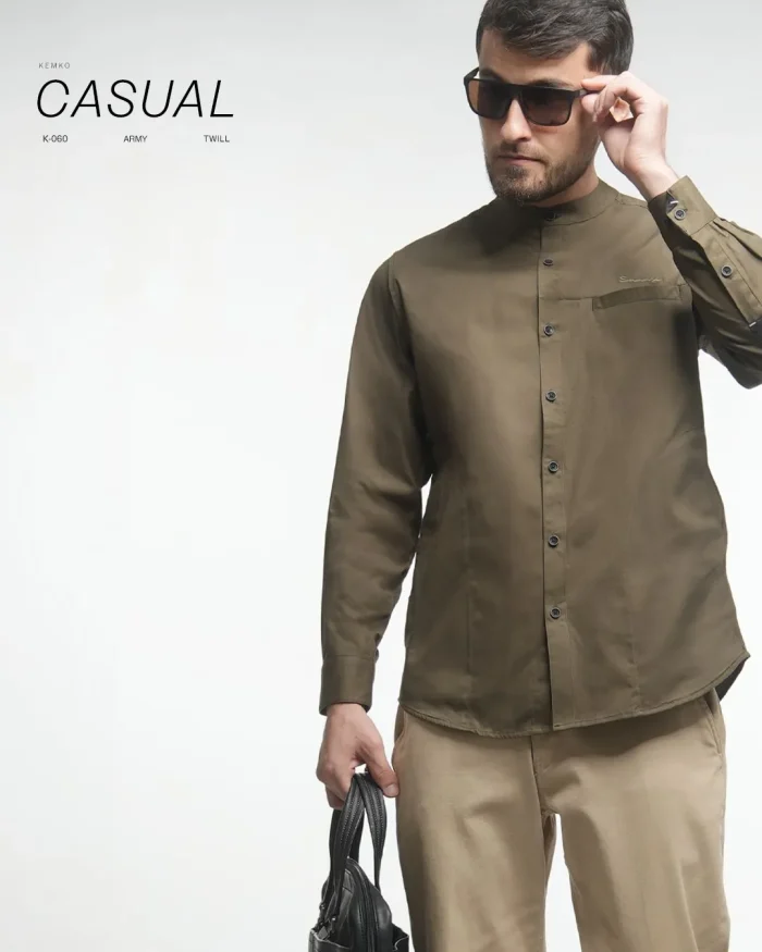 SAMASE Kemko Casual Lengan Panjang - K060 Cotton Twill