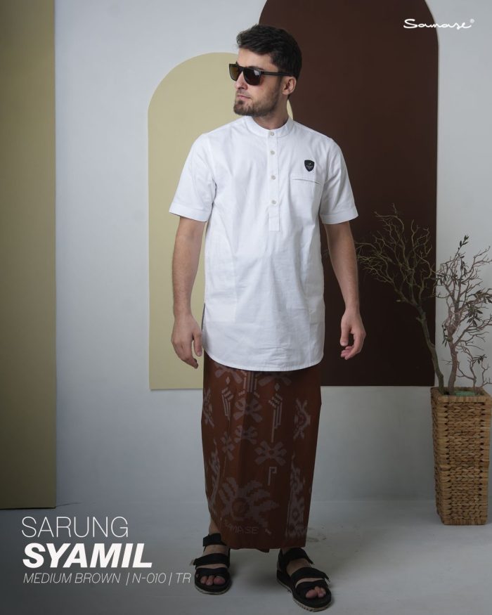 SAMASE Sarung Syamil Motif Printing Premium - N010