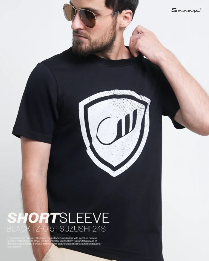 SAMASE Tshirt Lengan Pendek Logo Perisai - Z015 Suzushi 24S