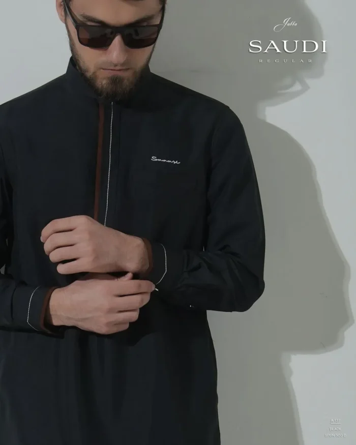 SAMASE Jubba Saudi Regular Lengan Panjang - A137 Spun 300D