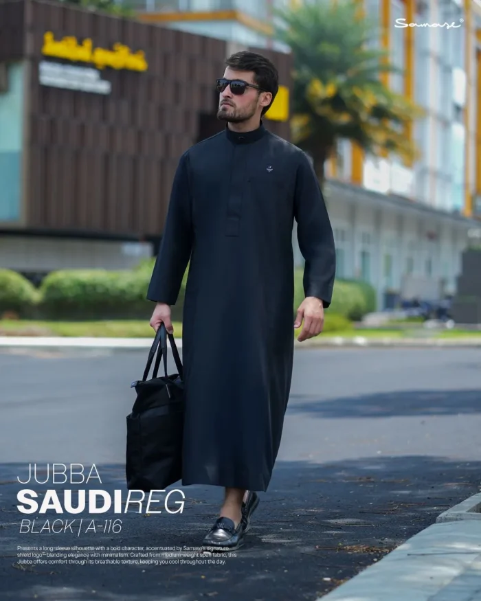 SAMASE Jubba Saudi Lengan Panjang - A116 Spun