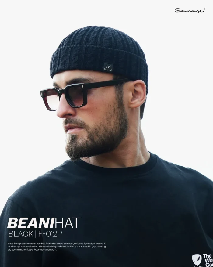 SAMASE Beanie Hat New Edition CableStitch - F012P